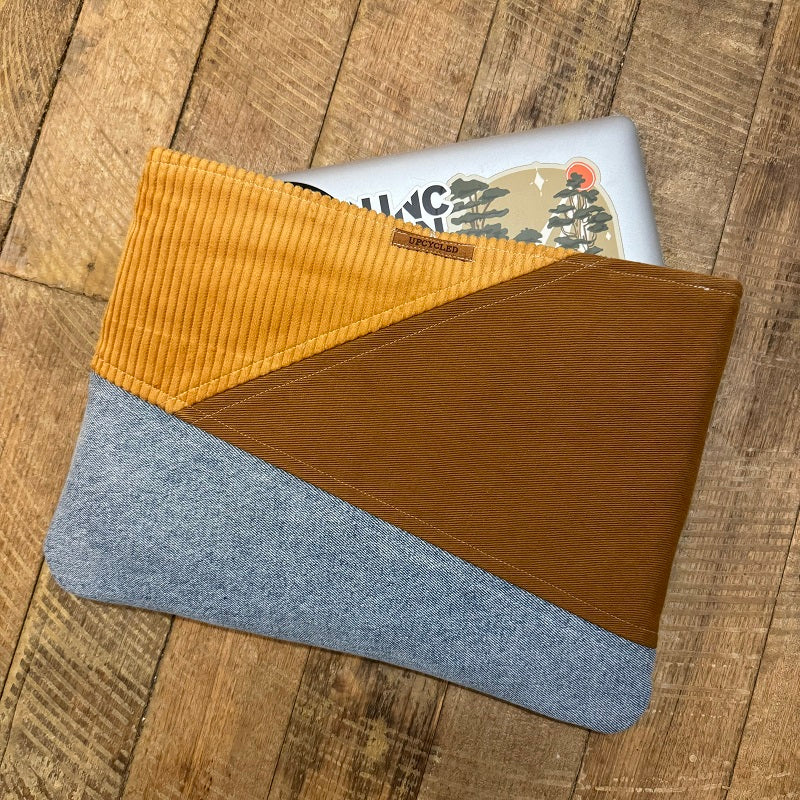Upcycled Laptop Cover