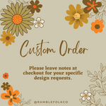 Custom Order Market Bag