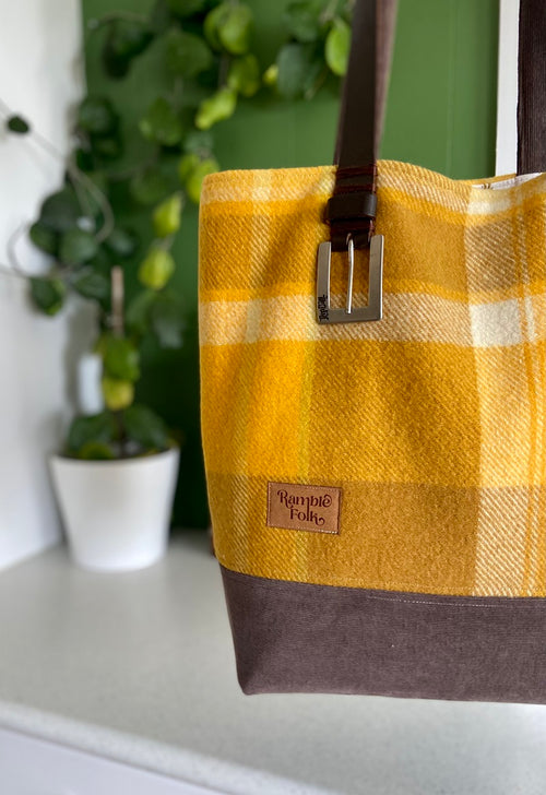 Upcycled Teacher Bag