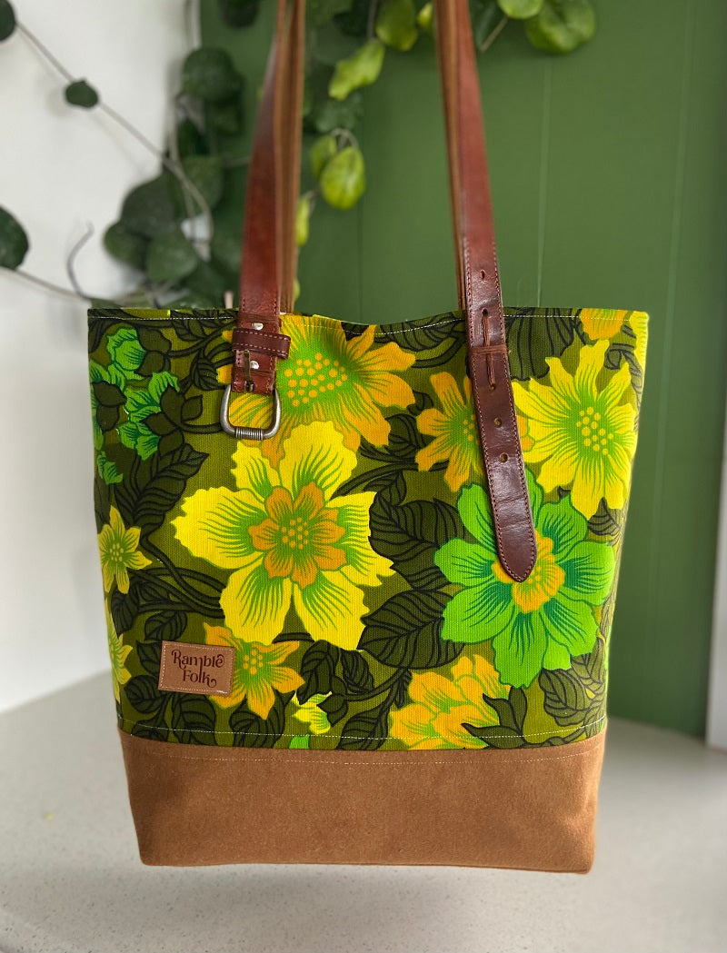 Upcycled Teacher Bag