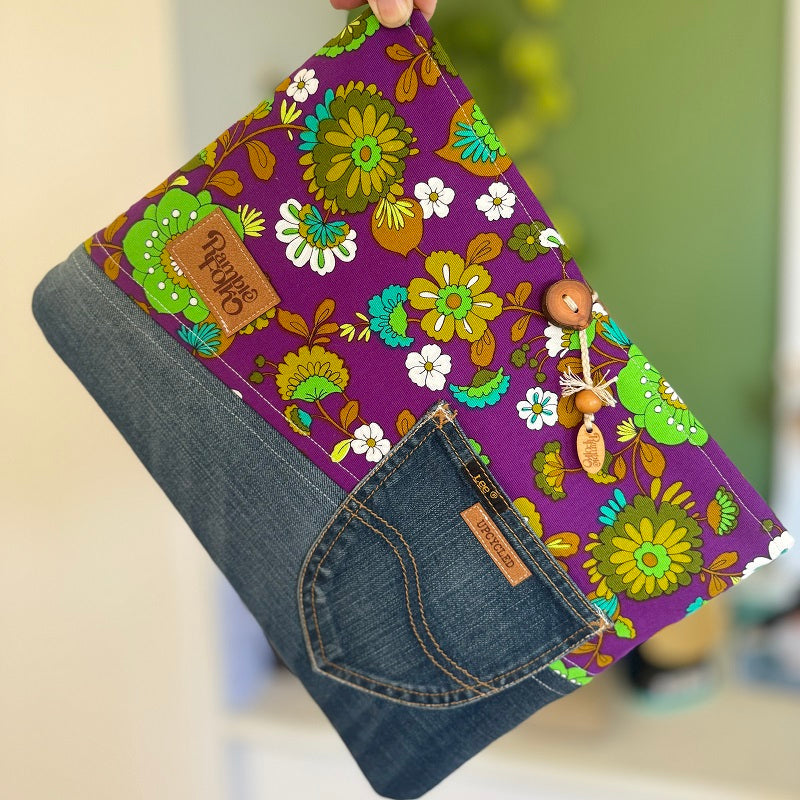 Upcycled Laptop Cover