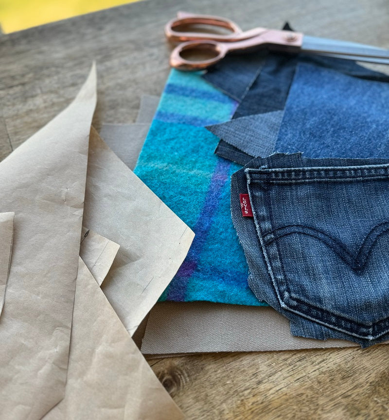 Upcycle Notebook Cover Upcycled Laptop Cover – Ramble Folk