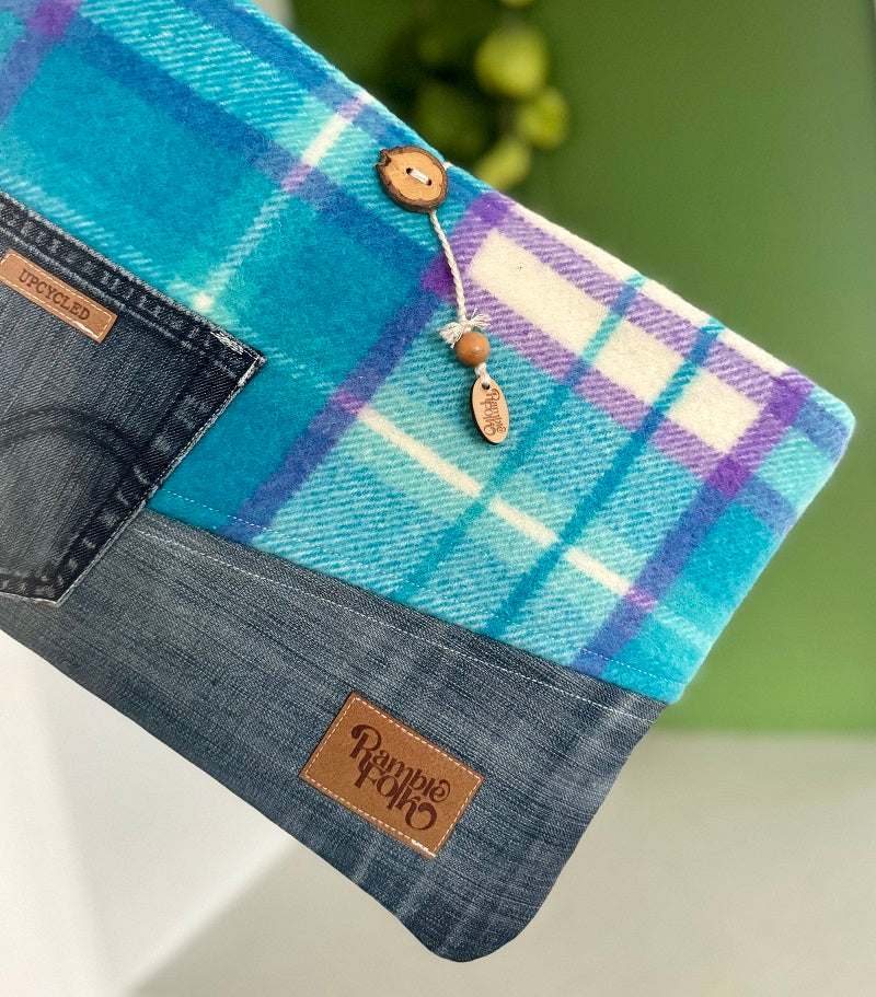 Upcycled Laptop Cover