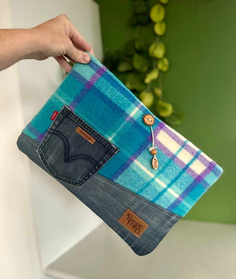 Upcycle Notebook Cover Upcycled Laptop Cover – Ramble Folk