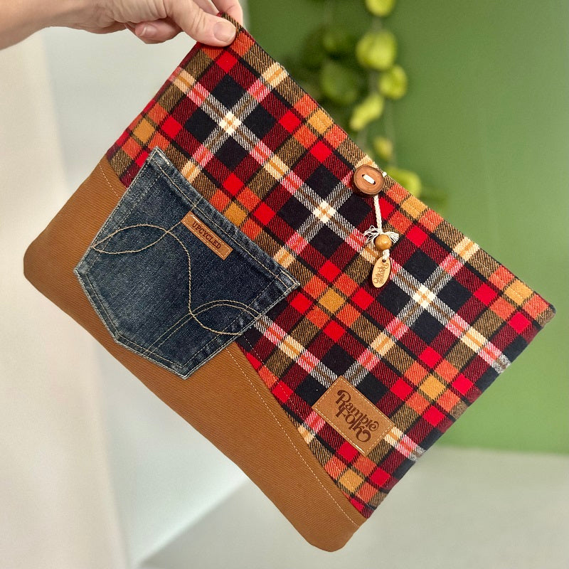 Upcycle Notebook Cover Upcycled Laptop Cover – Ramble Folk