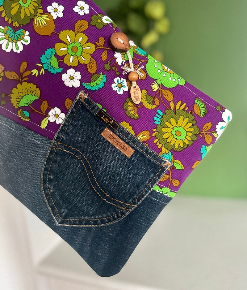 Upcycled Laptop Cover