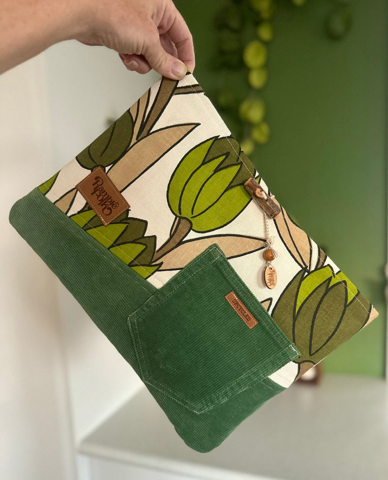 Upcycle Notebook Cover Upcycled Laptop Cover – Ramble Folk