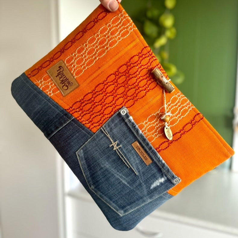 Upcycle Notebook Cover Upcycled Laptop Cover – Ramble Folk