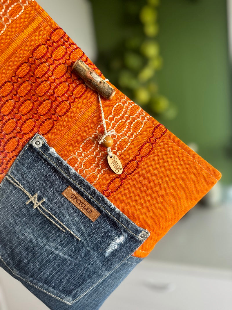 Upcycle Notebook Cover Upcycled Laptop Cover – Ramble Folk