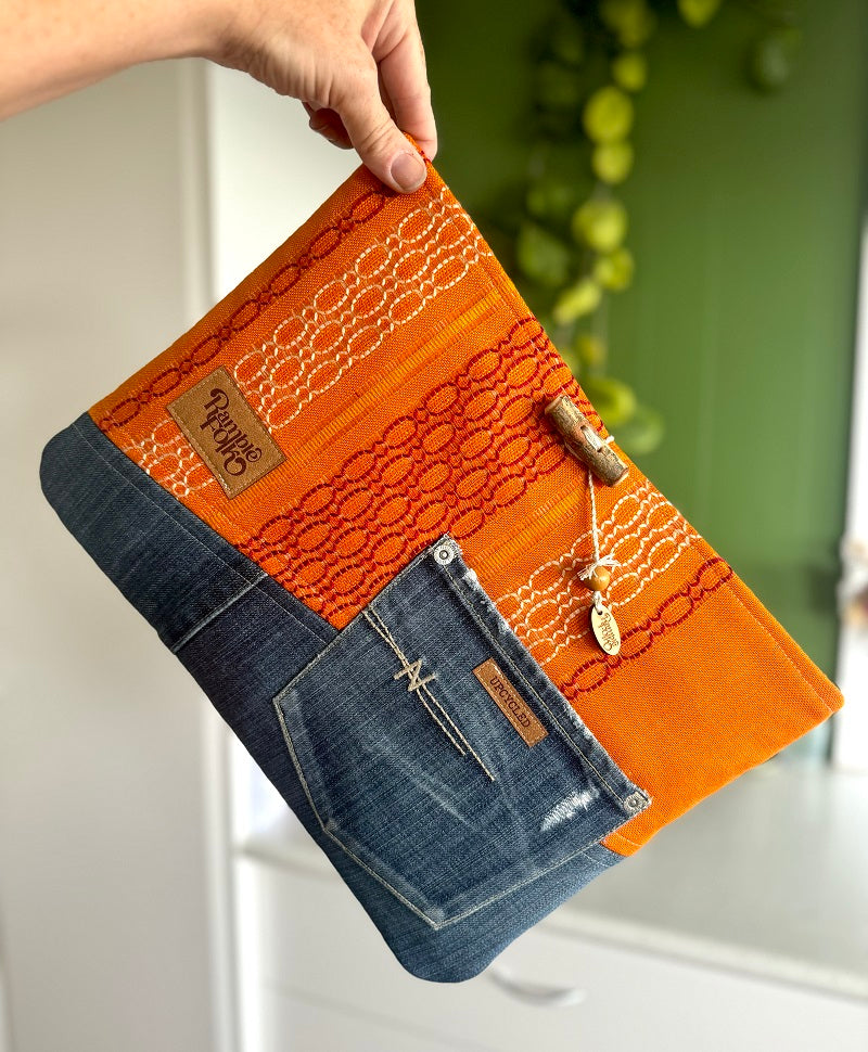 Upcycled Laptop Cover