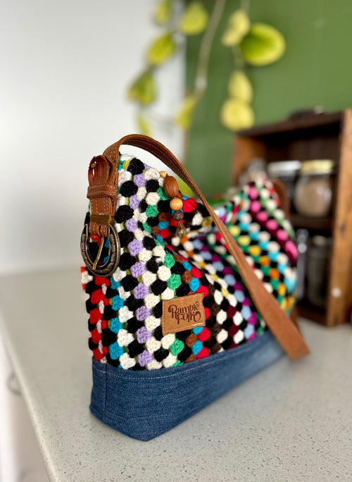 Upcycled Blanket Bag