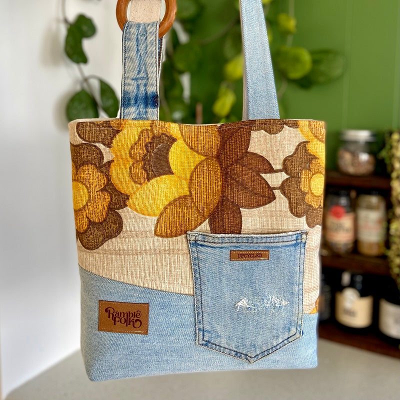 Upcycled Market Bag – Ramble Folk