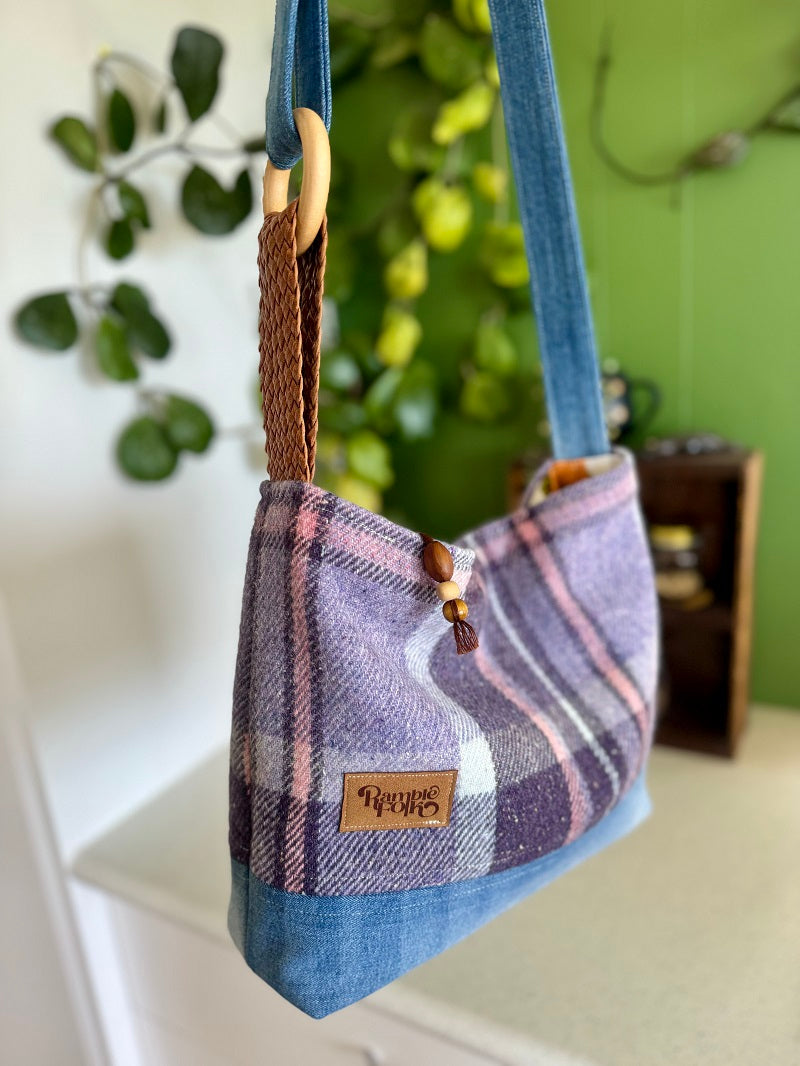 Upcycled Blanket Bag