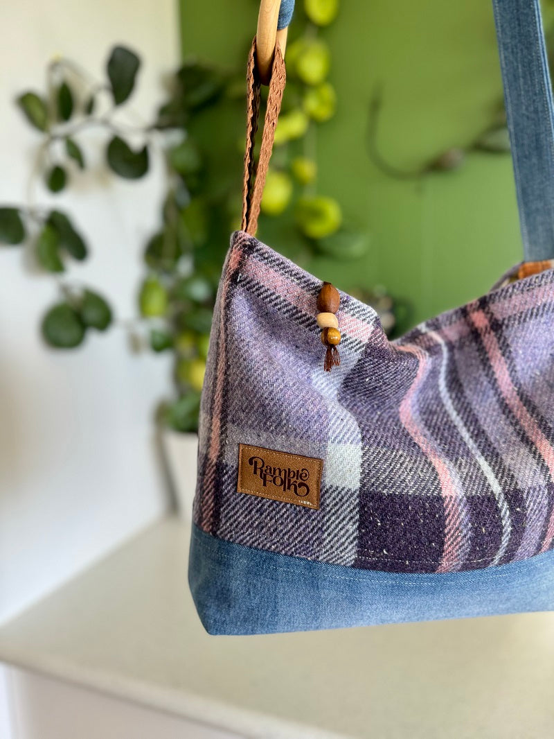 Upcycled Blanket Bag