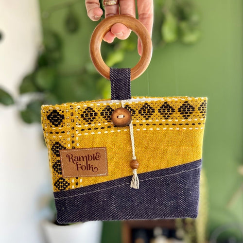 Upcycled Clutch Bag