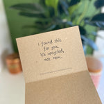 Upcycled Christmas Gifting Cards (5)