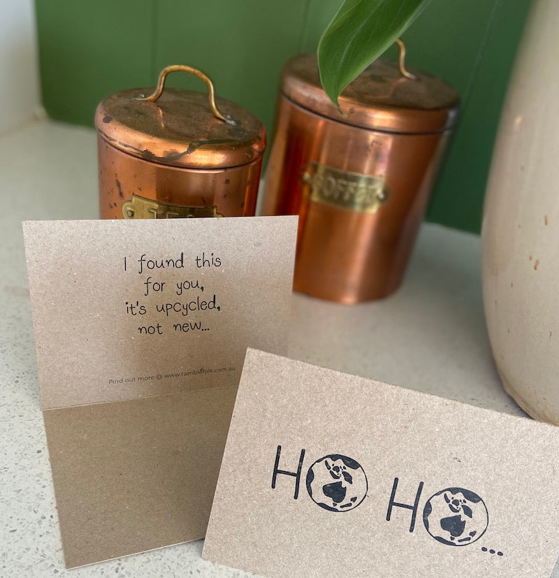 Upcycled Christmas Gifting Cards (5)
