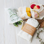Upcycled Lace Produce Bags